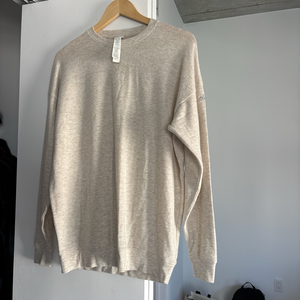 Alo yoga oatmeal Sweater